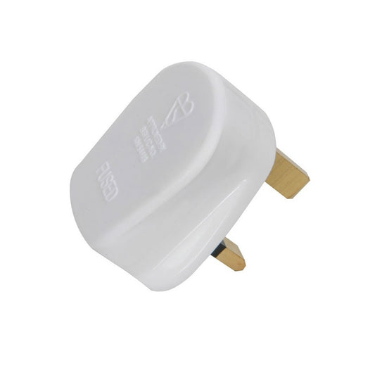 Daewoo 13amp 3pin Plug (White)